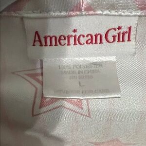 American Girl Light Pink Star Pajama Top
